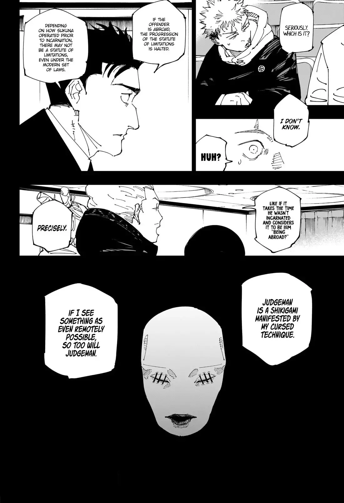 Jujutsu Kaisen, chapter 244, image 11