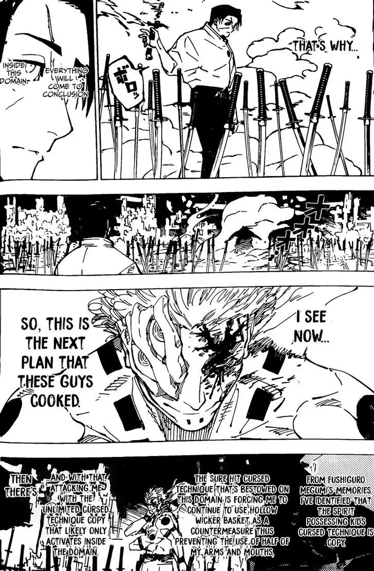 Jujutsu Kaisen, chapter 249, image 16