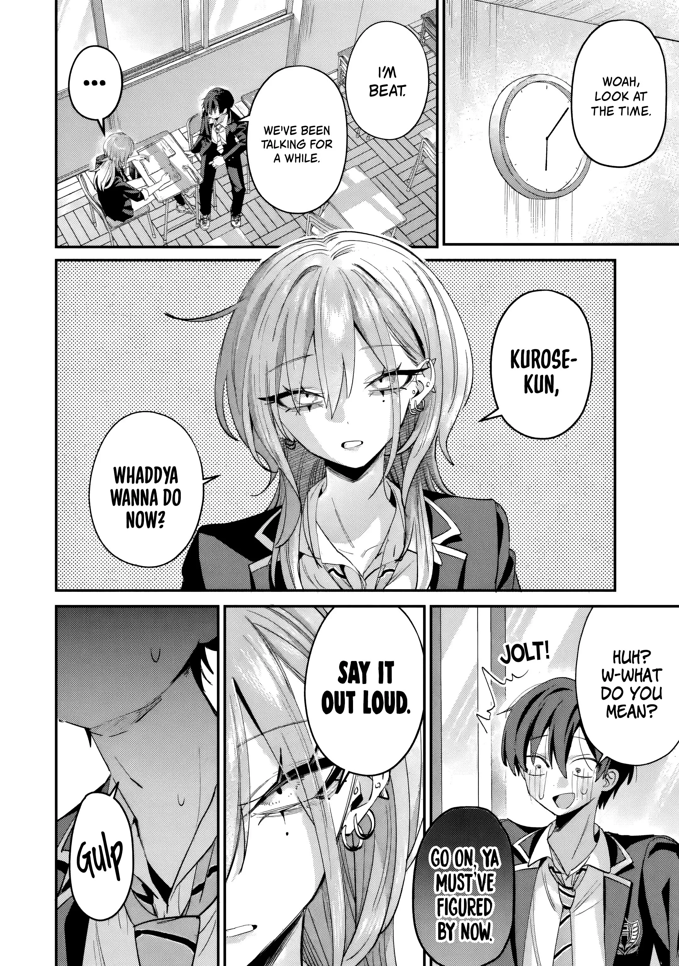 Haimiya-senpai wa Kowakute Kawaii, chapter 24, image 12