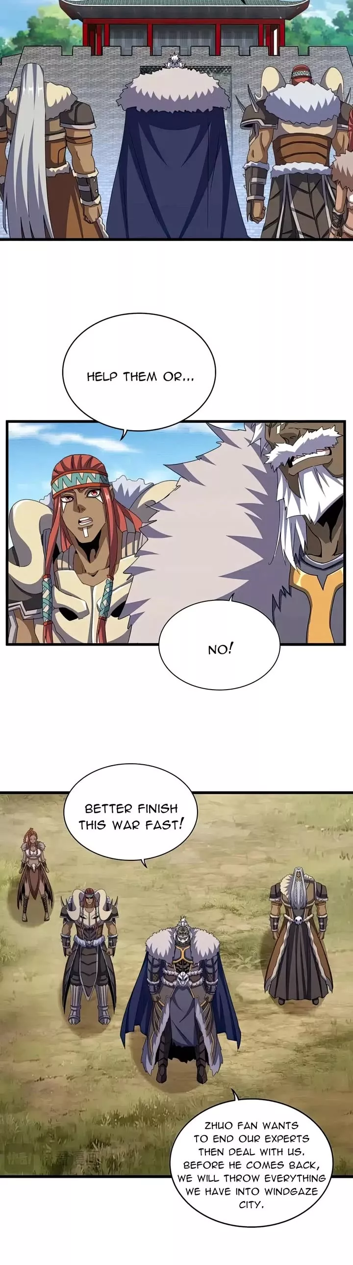 Magic Emperor, chapter 518, image 3