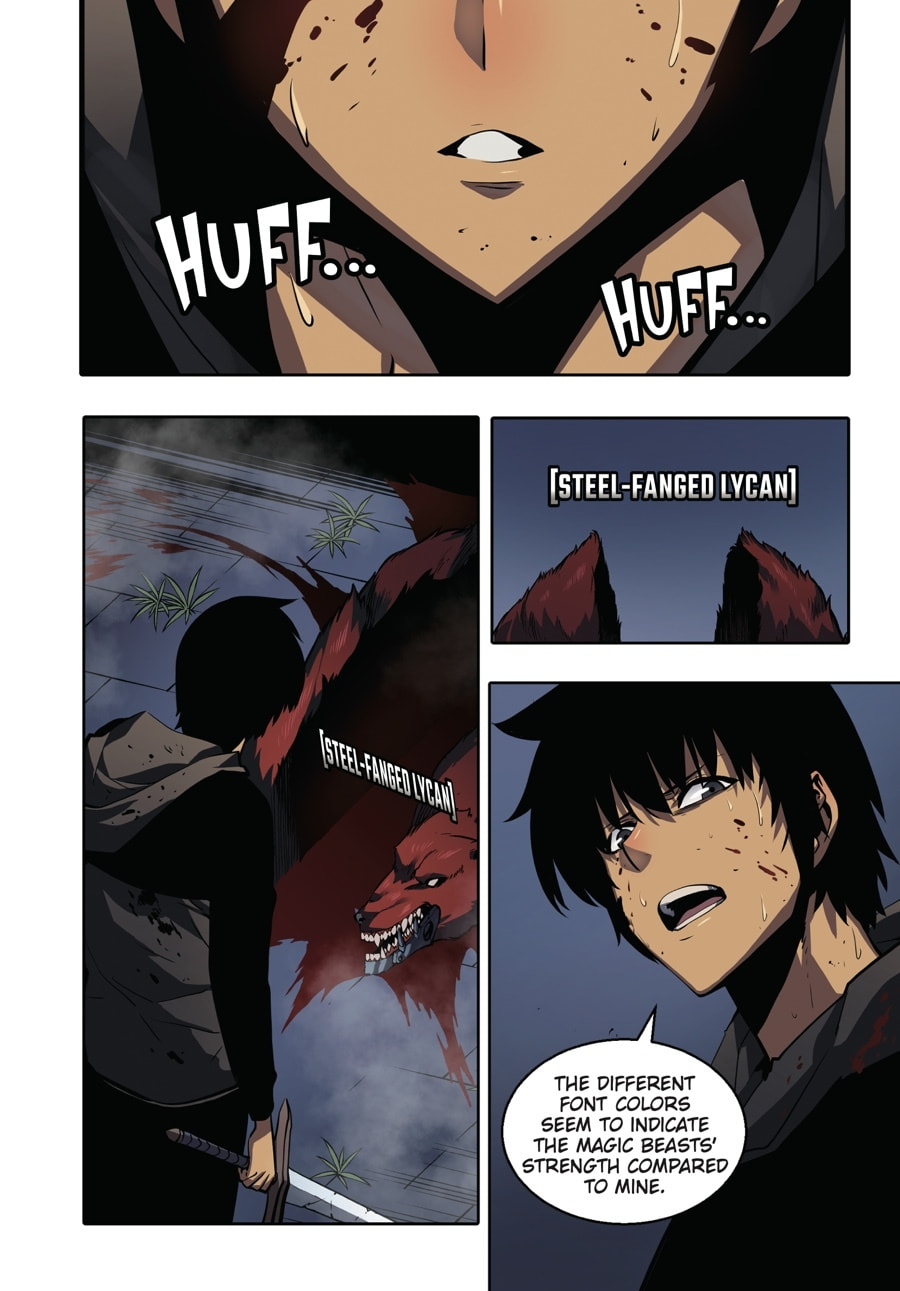 Solo Leveling, chapter 3.5, page 49