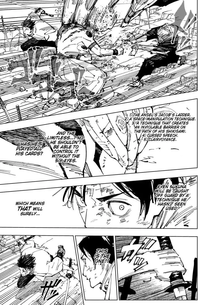 Jujutsu Kaisen, chapter 250, image 18