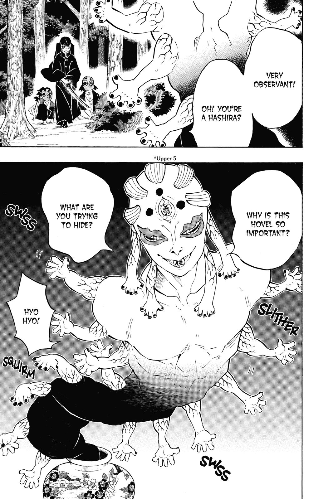 Demon Slayer: Kimetsu no Yaiba, chapter 110, image 19