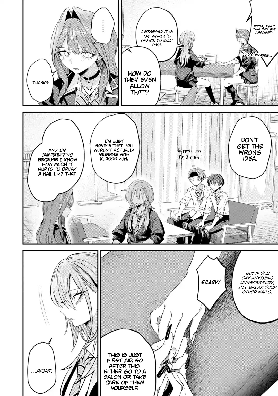 Haimiya-senpai wa Kowakute Kawaii, chapter 32, image 8