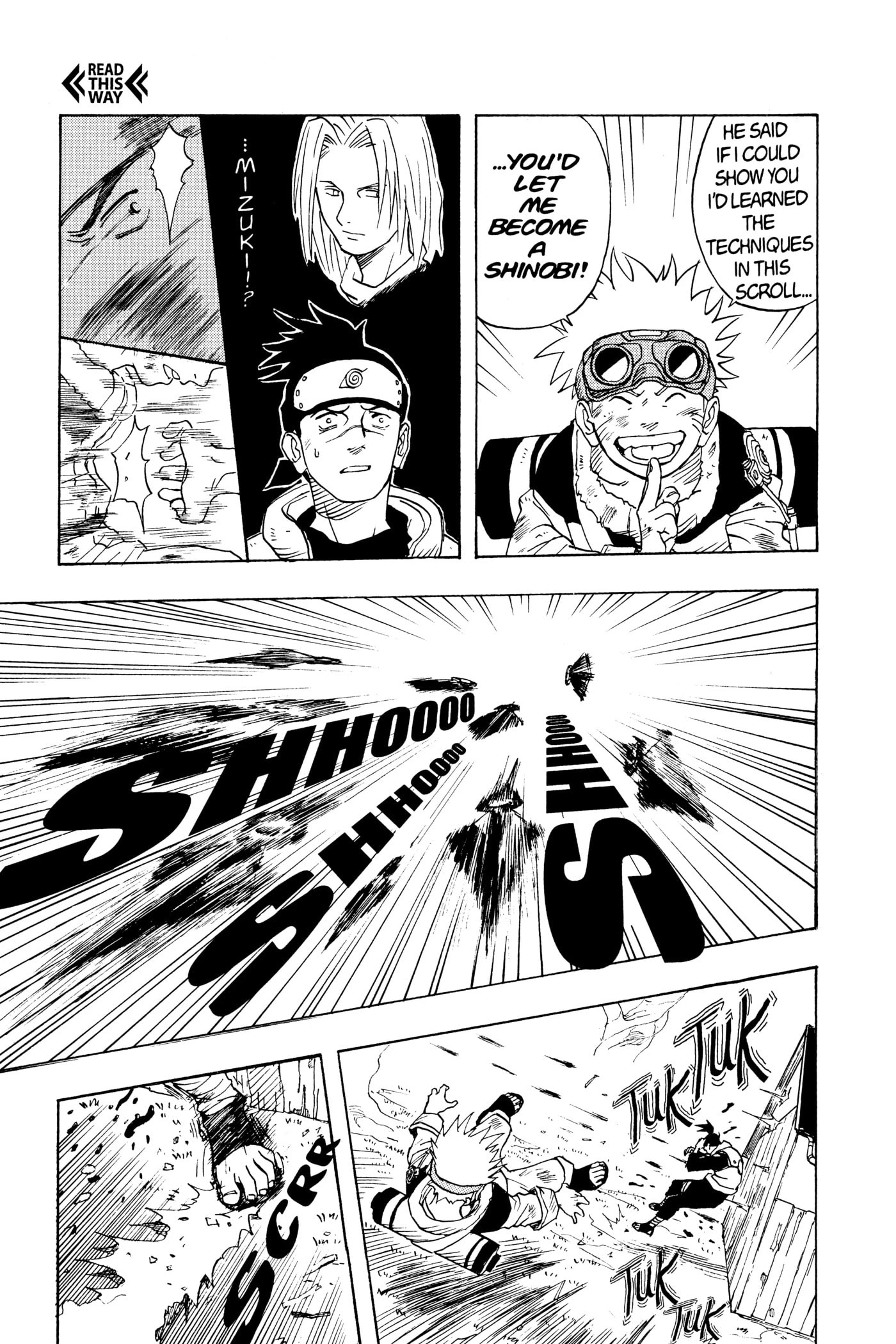 Naruto, chapter 1, page 27