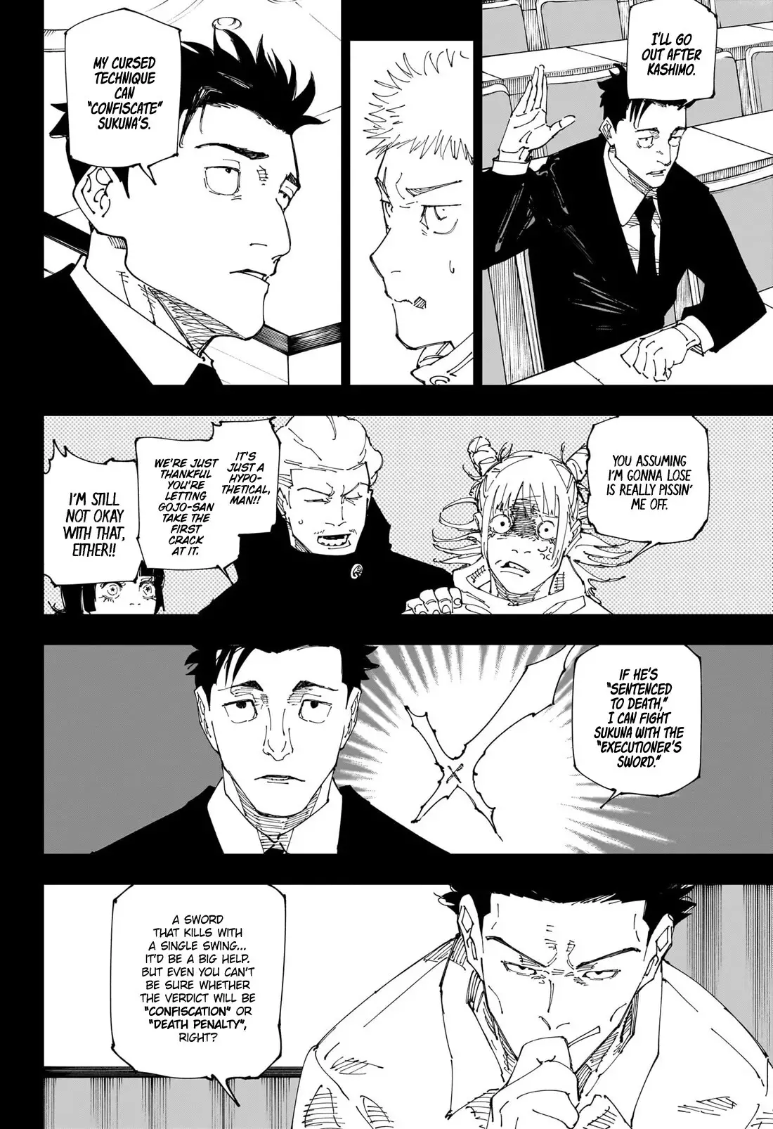 Jujutsu Kaisen, chapter 244, image 5
