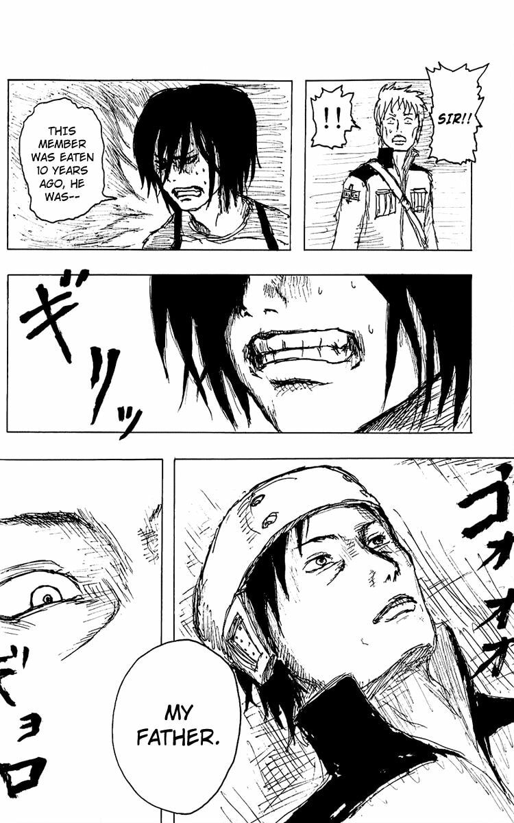 Attack on Titan, chapter 0, page 23