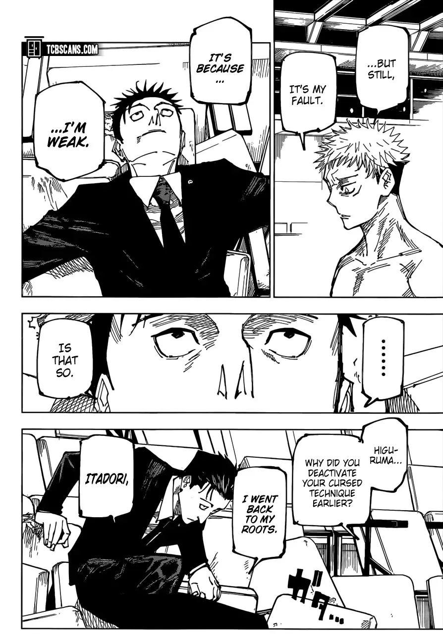 Jujutsu Kaisen, chapter 166, image 17