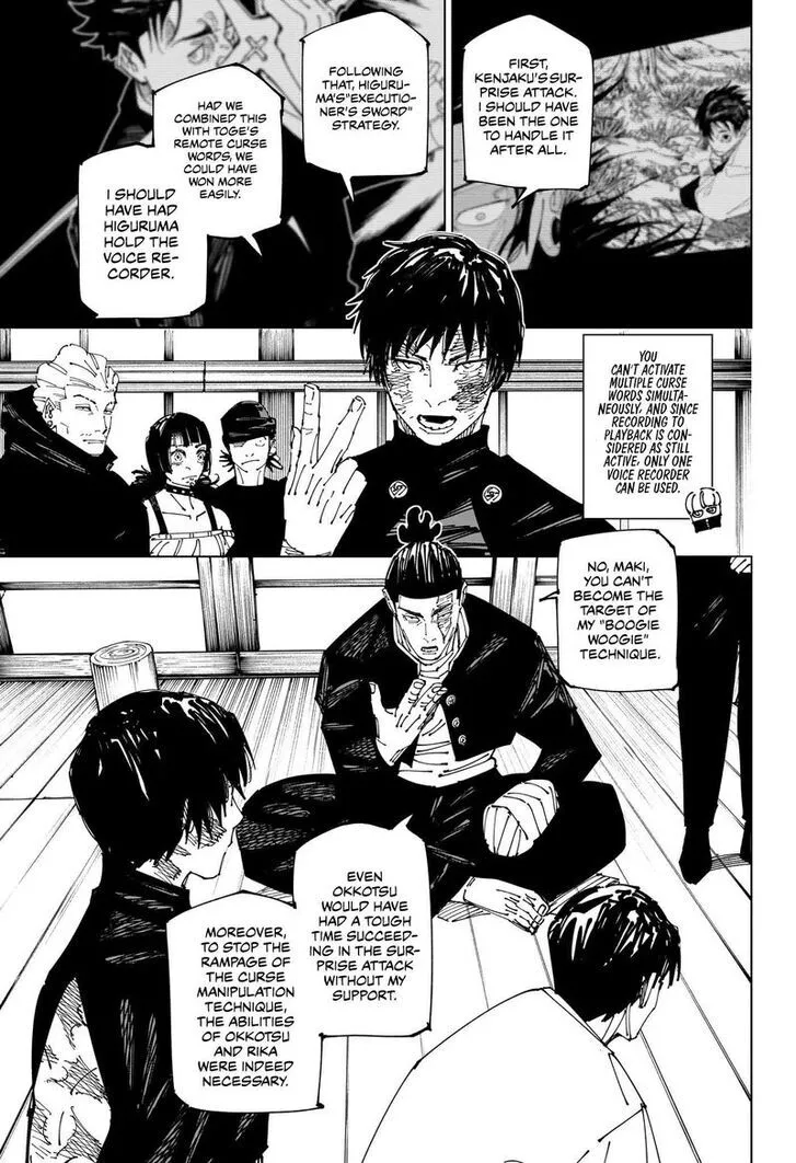 Jujutsu Kaisen, chapter 269, image 5