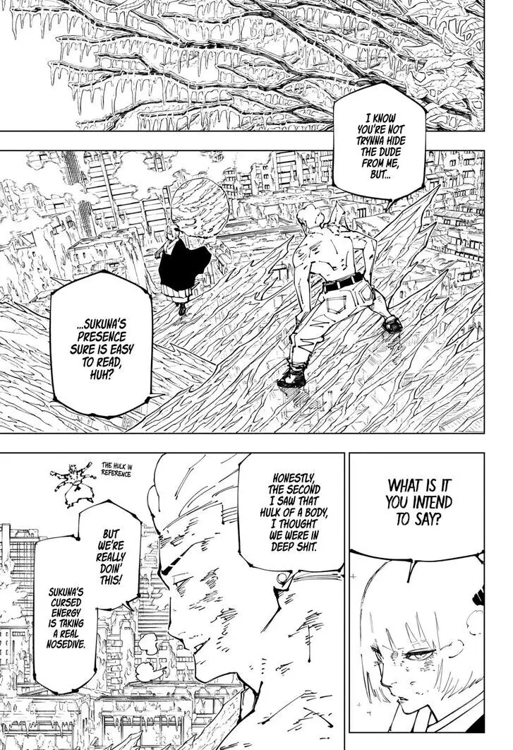 Jujutsu Kaisen, chapter 252, image 17