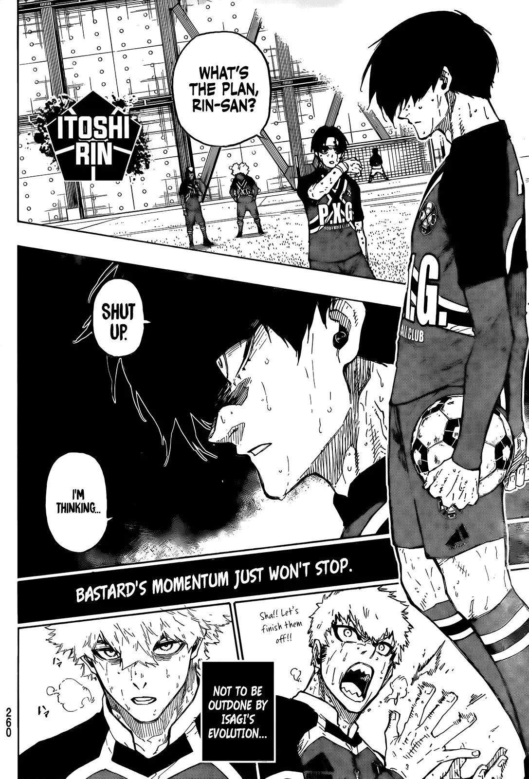 Blue Lock, chapter 268, image 8
