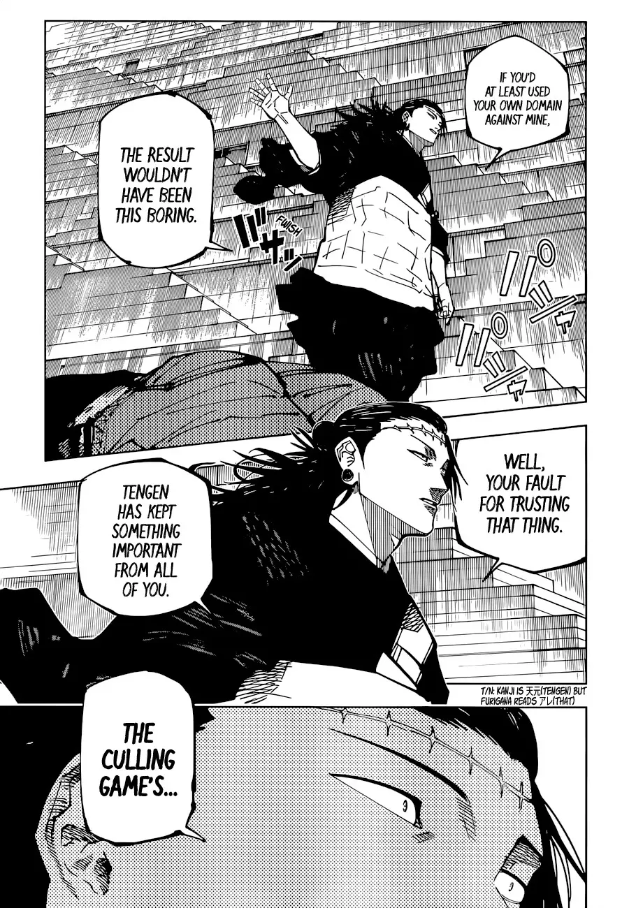 Jujutsu Kaisen, chapter 206, image 14