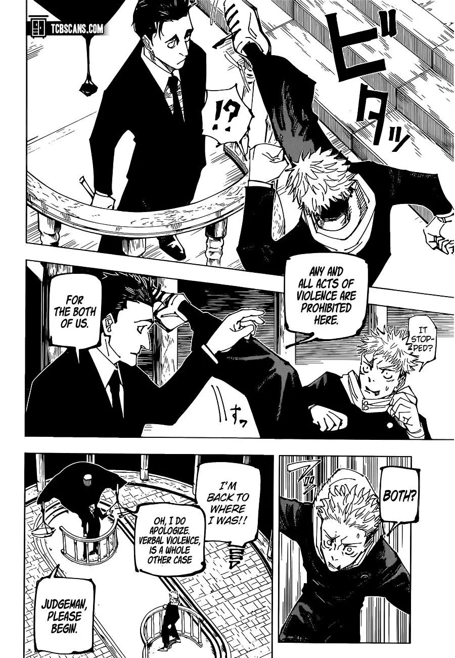 Jujutsu Kaisen, chapter 164, image 4