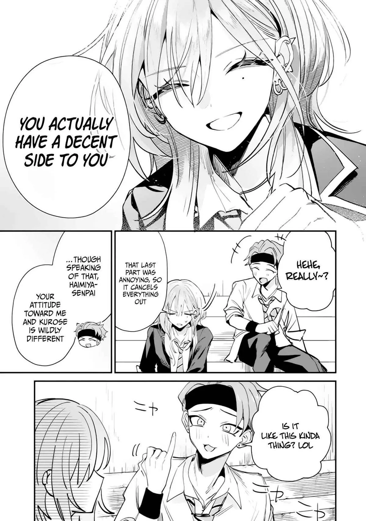 Haimiya-senpai wa Kowakute Kawaii, chapter 17, image 14