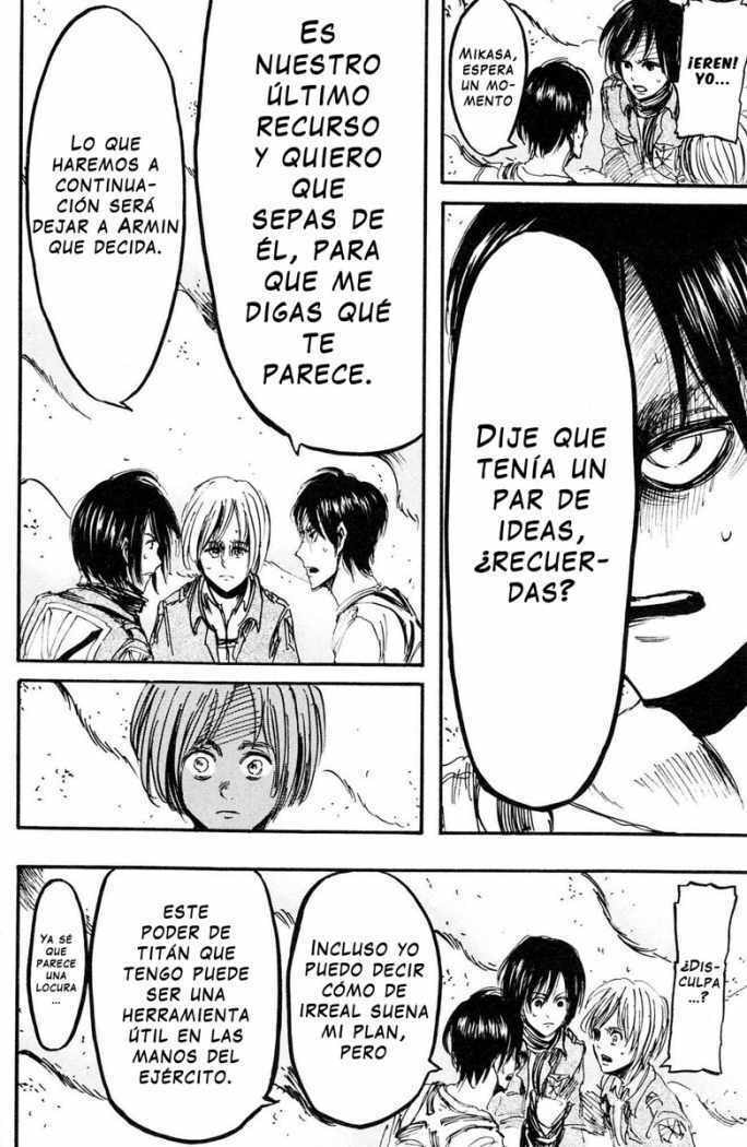 Attack on Titan, chapter 11, page 28