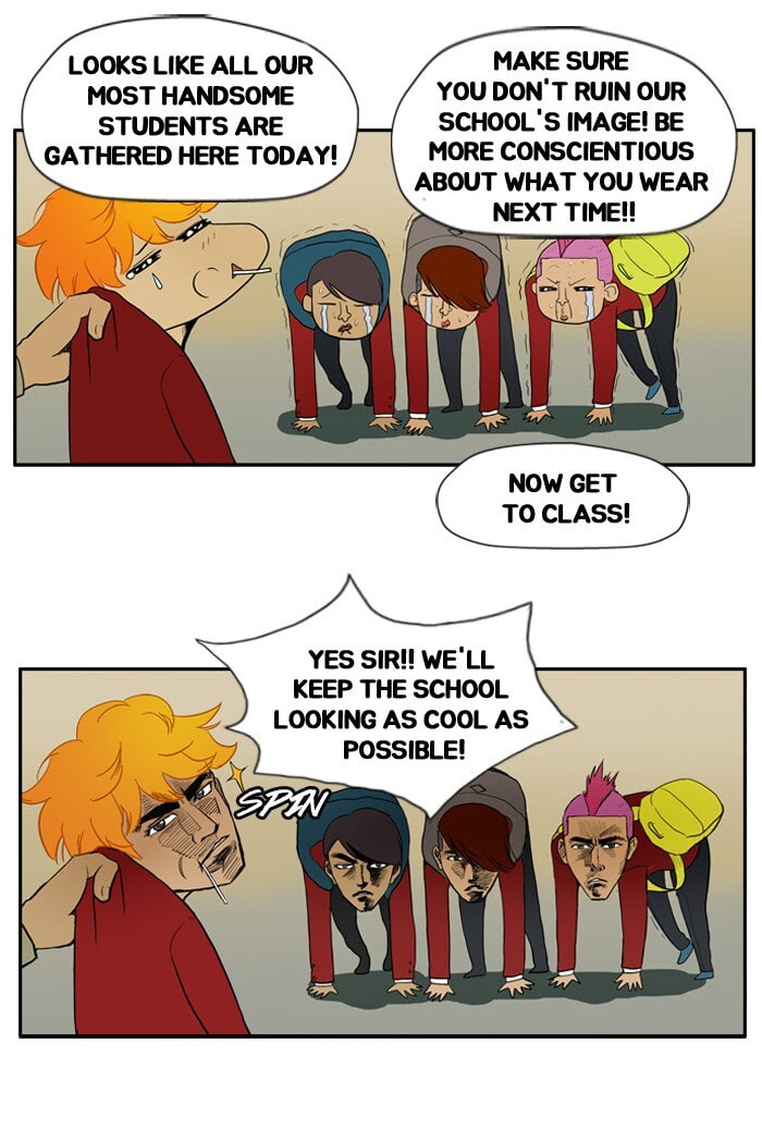 Wind Breaker, chapter 7, page 16