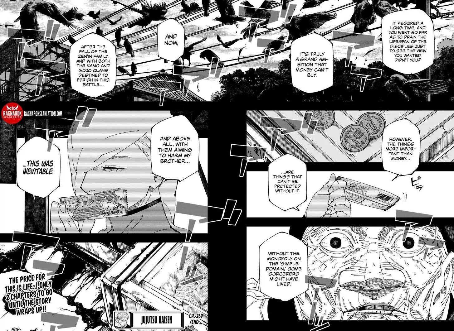 Jujutsu Kaisen, chapter 269, image 18