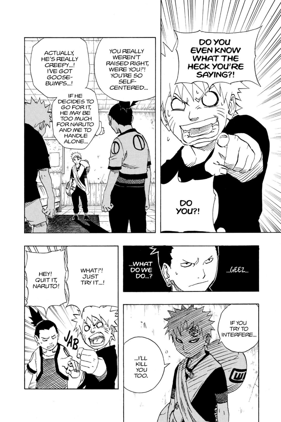 Naruto, chapter 97, page 4
