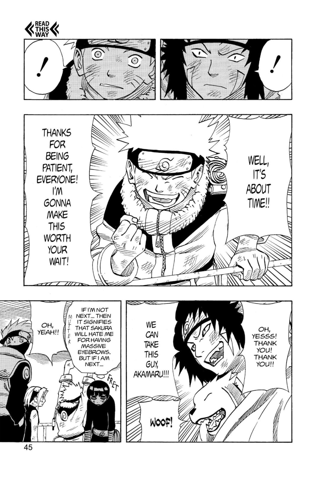 Naruto, chapter 74, page 19