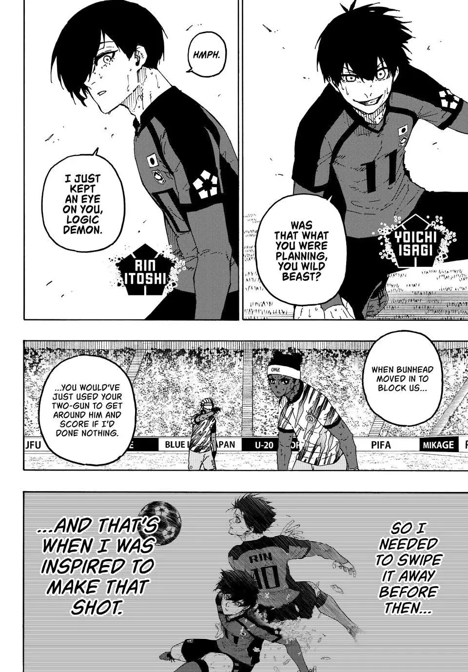 Blue Lock, chapter 321, image 3