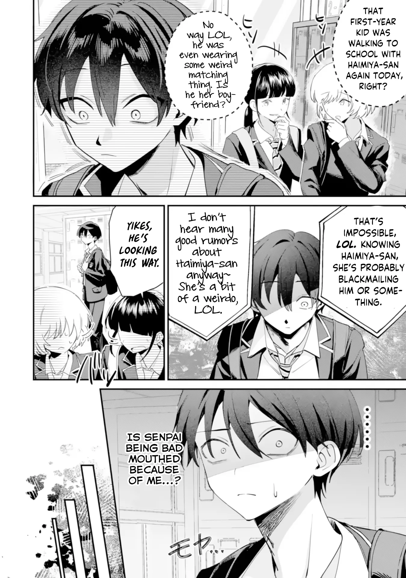 Haimiya-senpai wa Kowakute Kawaii, chapter 20, image 3