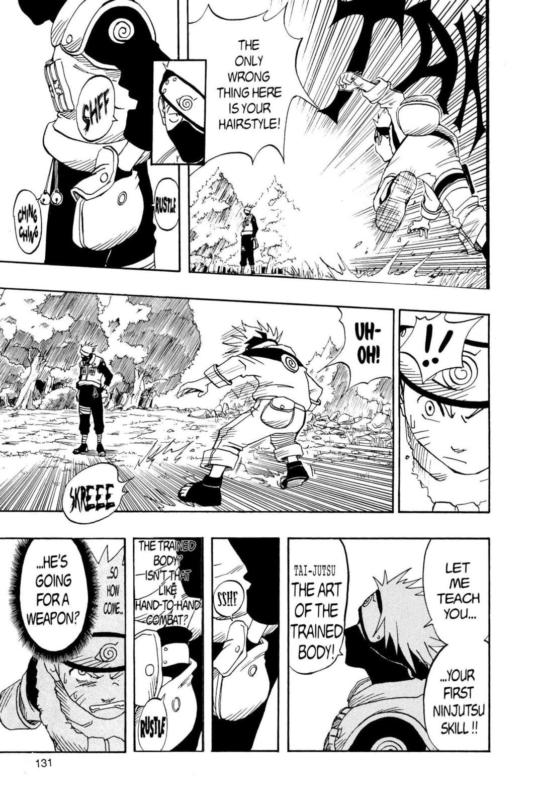 Naruto, chapter 5, page 3