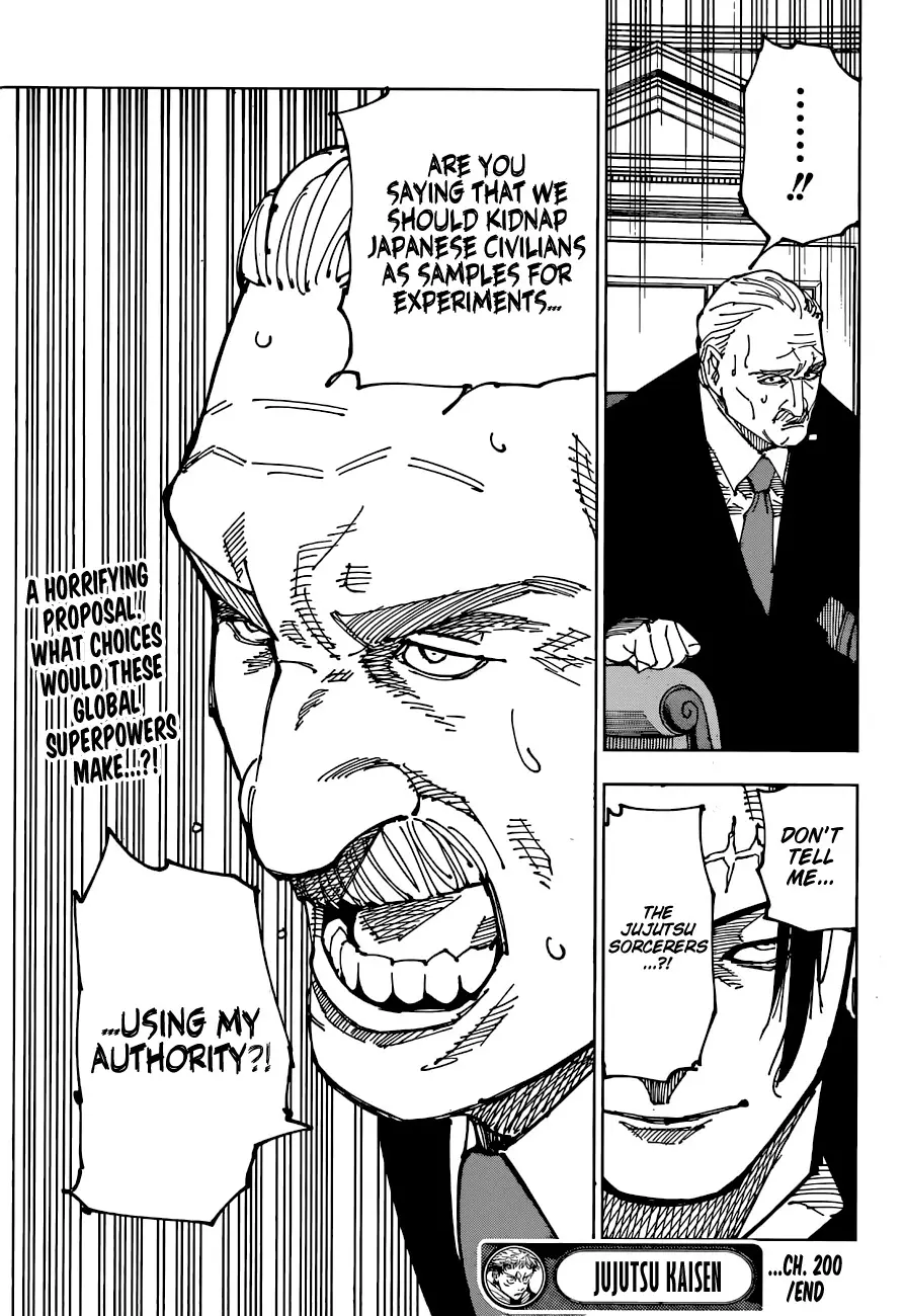 Jujutsu Kaisen, chapter 200, image 20