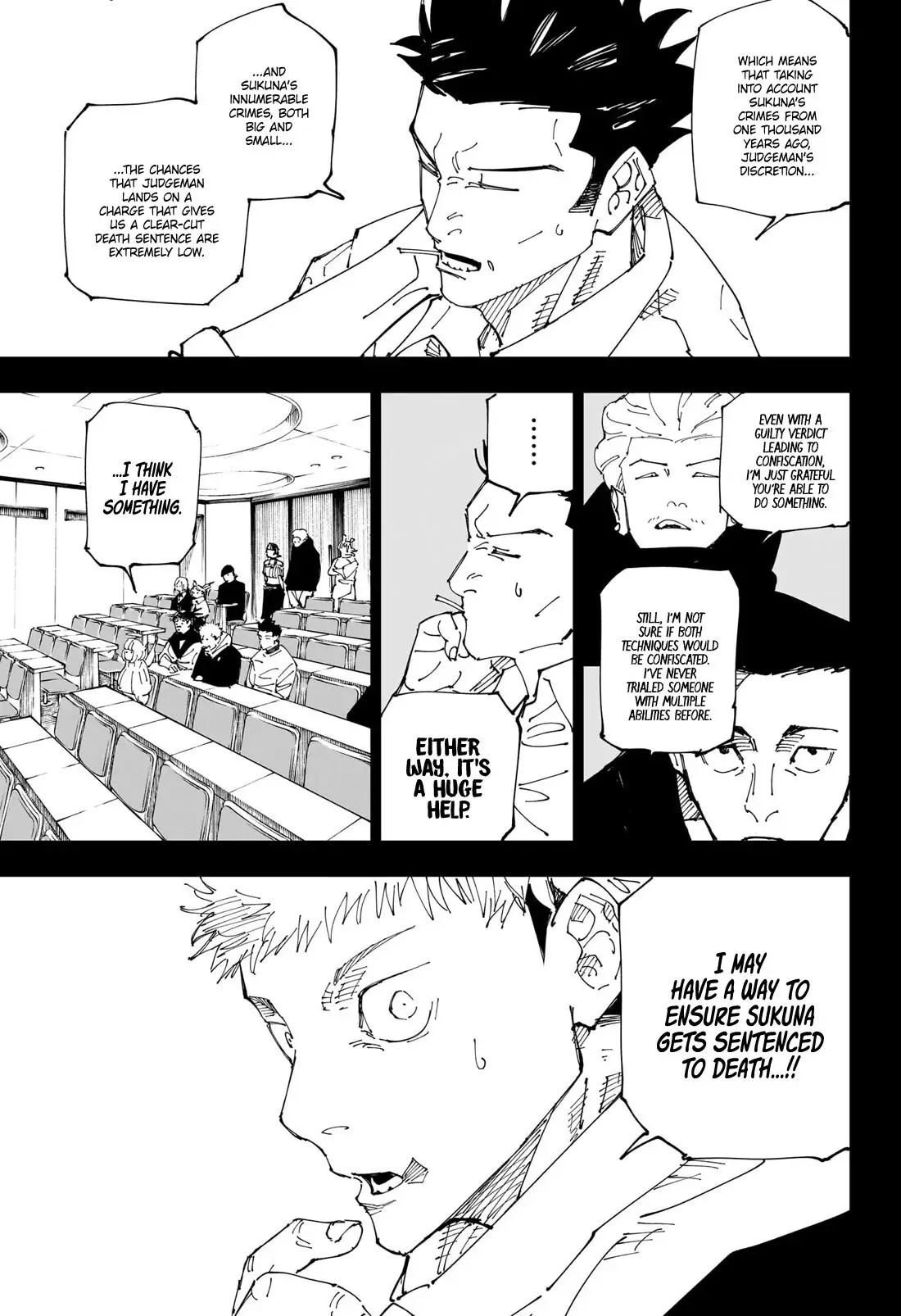 Jujutsu Kaisen, chapter 244, image 12
