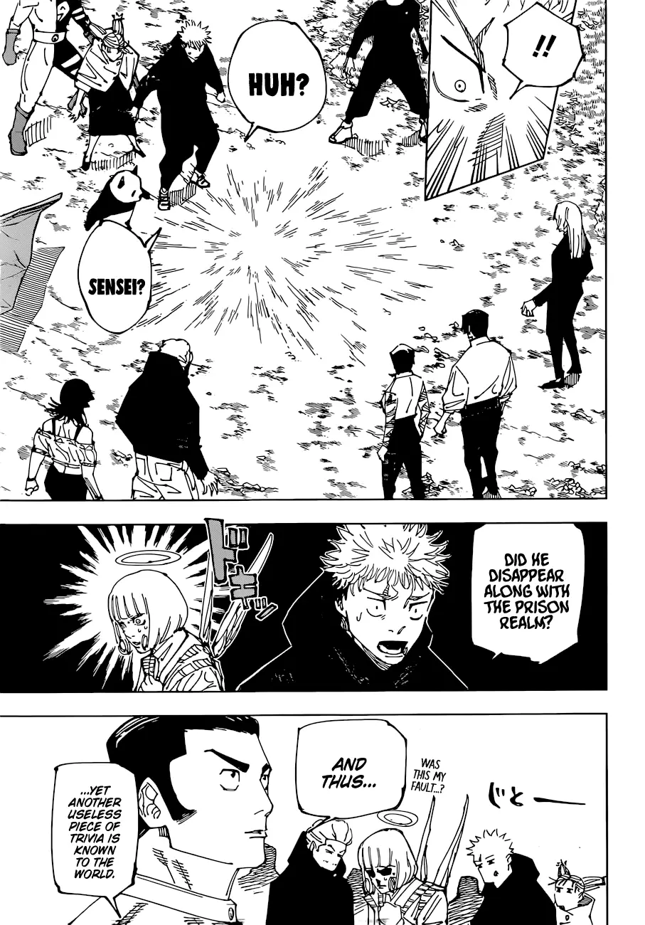 Jujutsu Kaisen, chapter 221, image 8