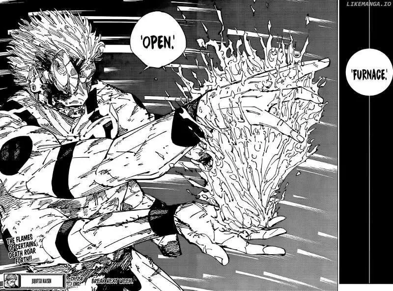 Jujutsu Kaisen, chapter 258, image 15