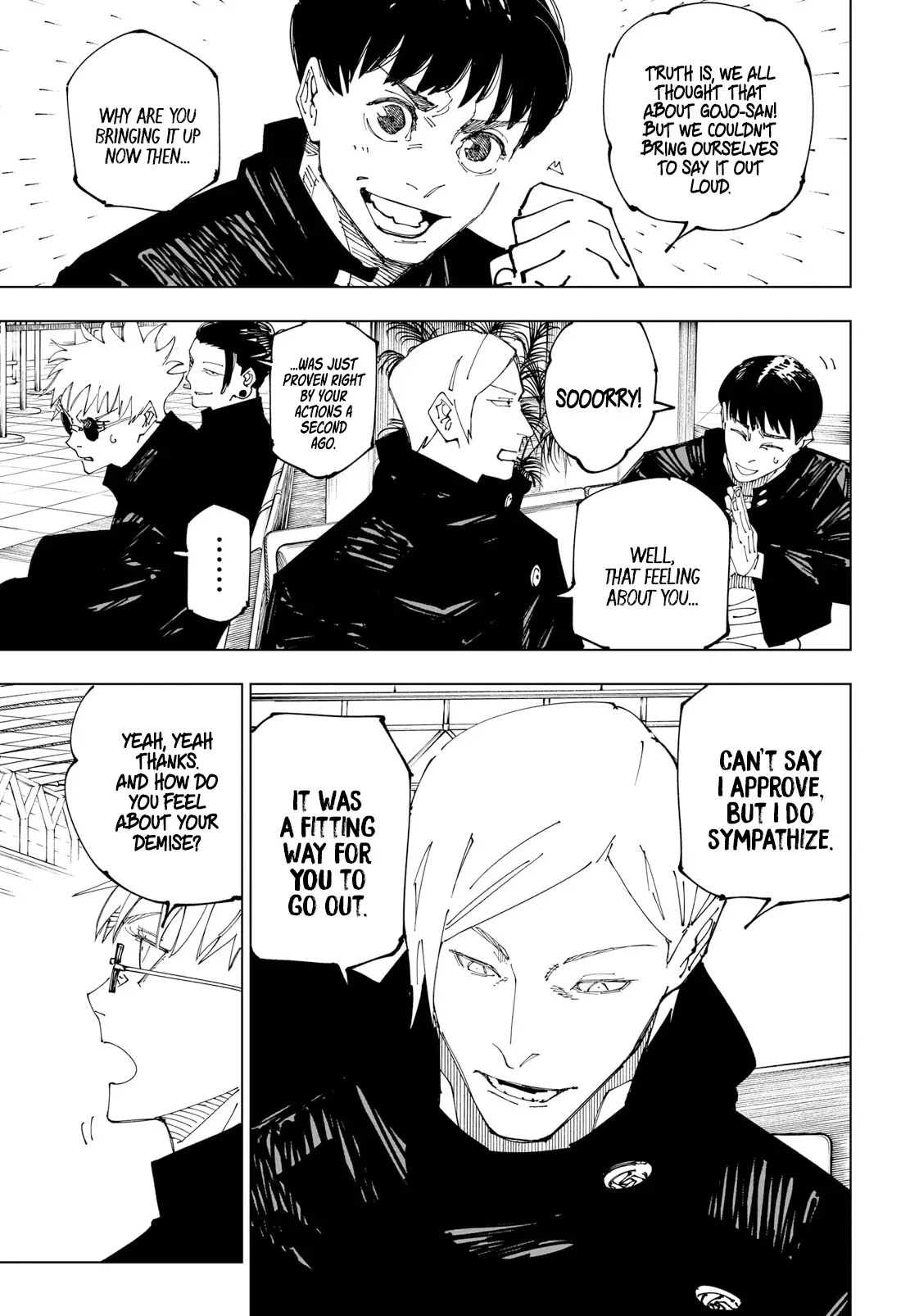 Jujutsu Kaisen, chapter 236, image 8