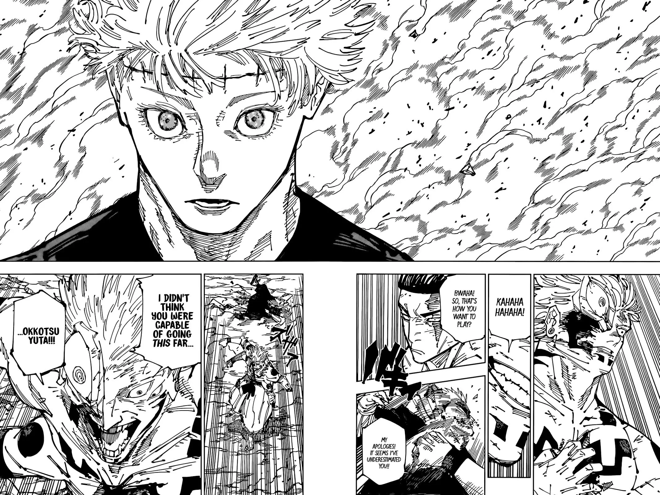 Jujutsu Kaisen, chapter 261, image 4