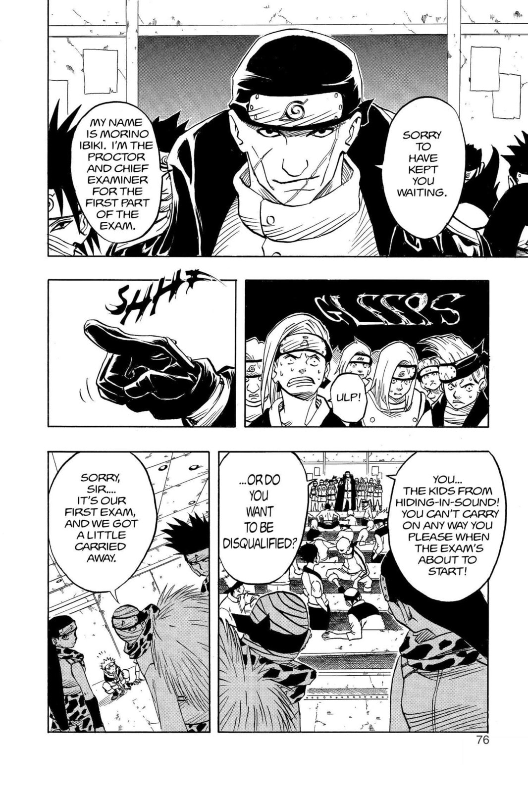 Naruto, chapter 40, page 11