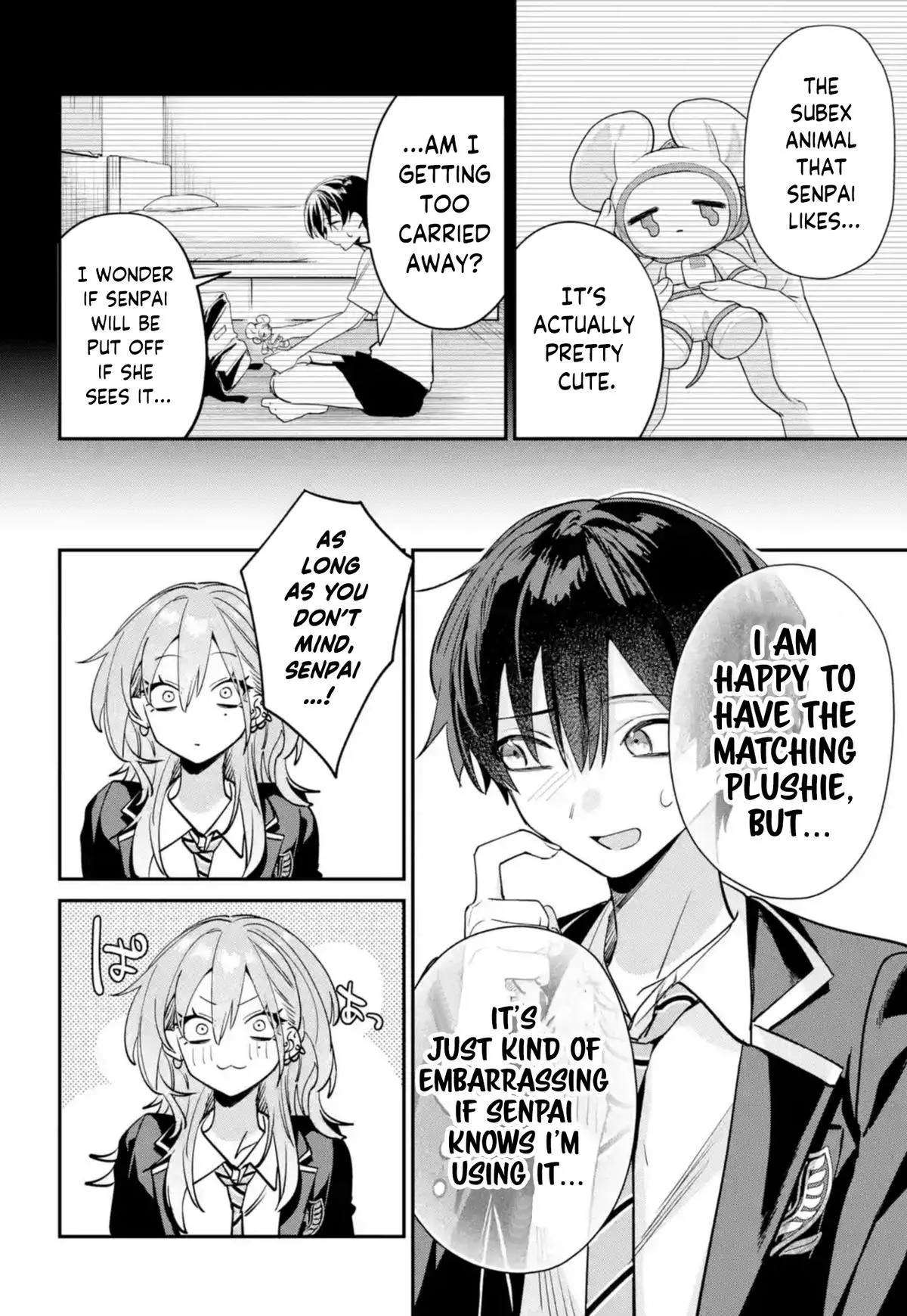 Haimiya-senpai wa Kowakute Kawaii, chapter 14, image 7