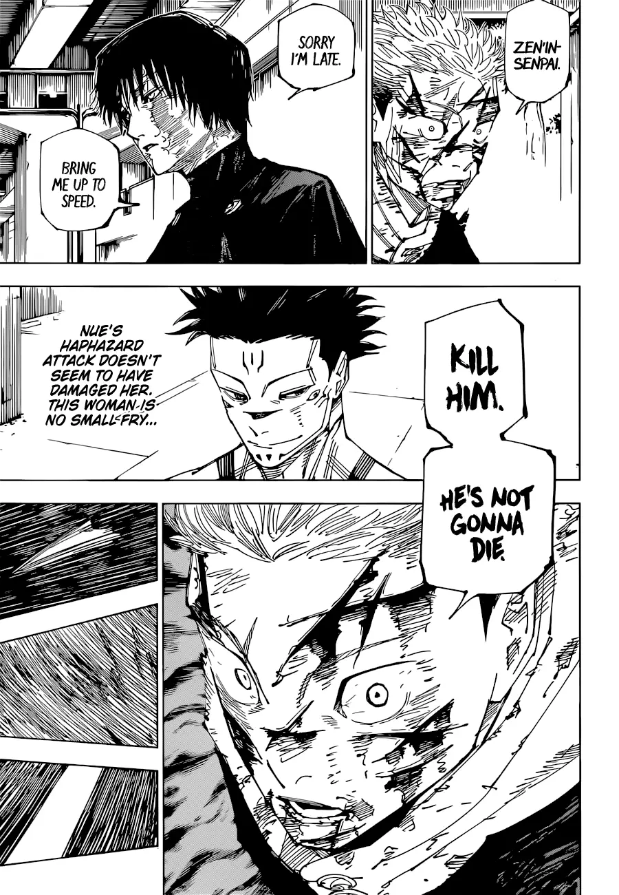 Jujutsu Kaisen, chapter 215, image 6