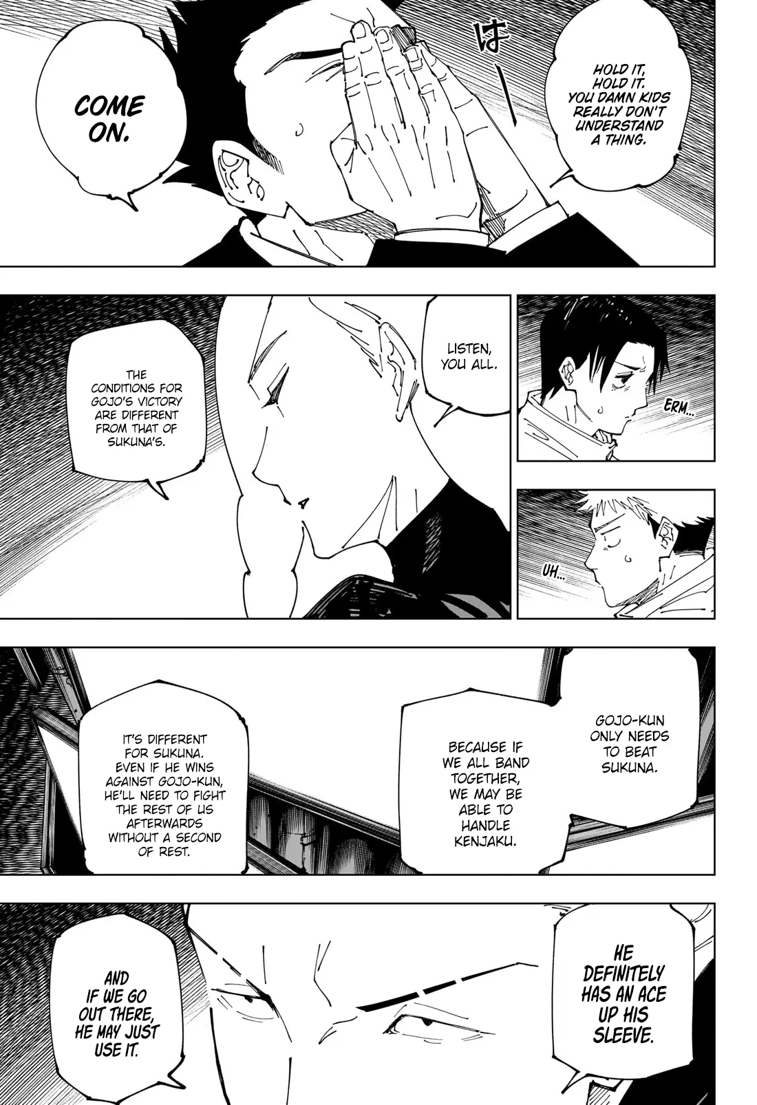 Jujutsu Kaisen, chapter 234, image 4