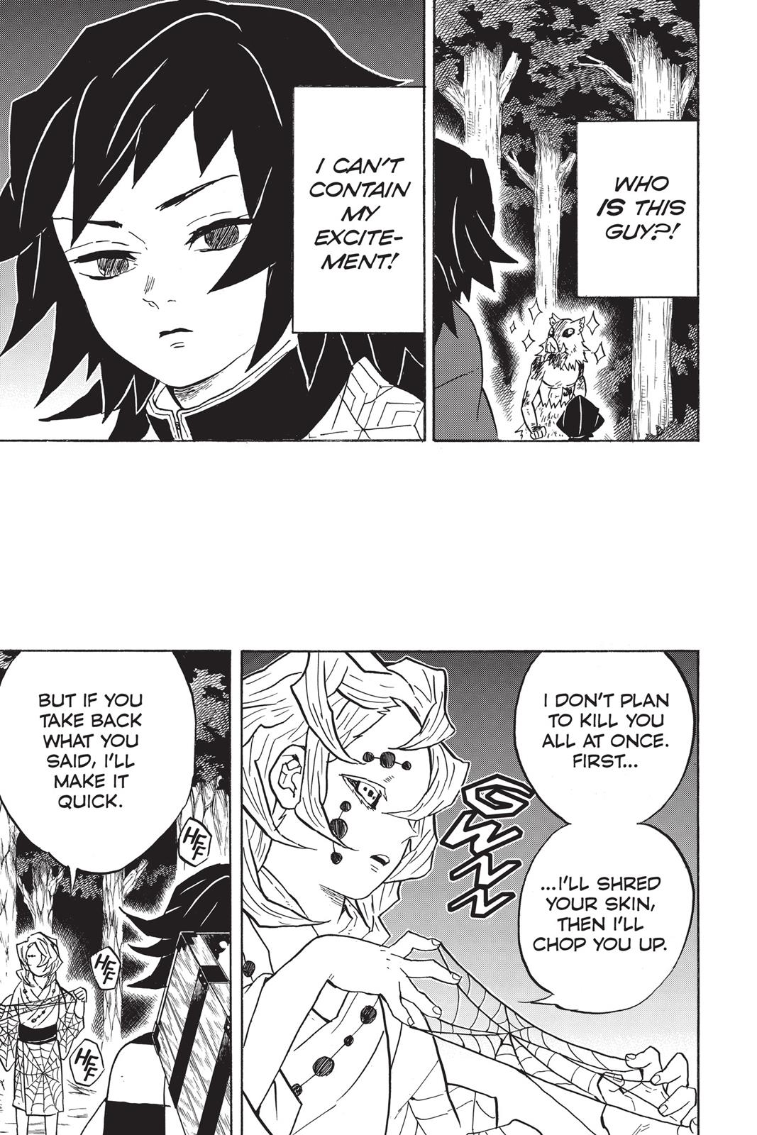 Demon Slayer: Kimetsu no Yaiba, chapter 37, image 17