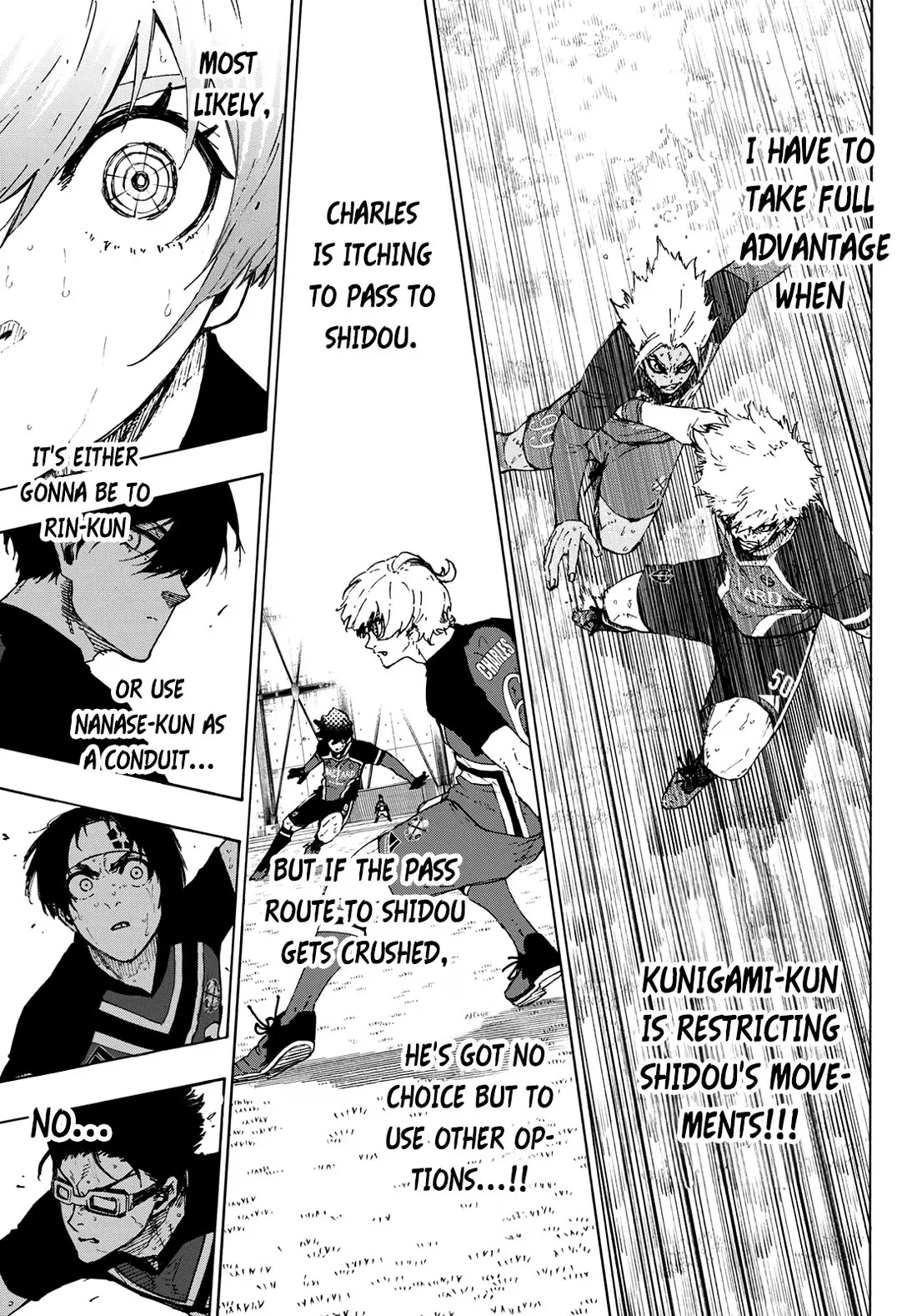 Blue Lock, chapter 256, image 3