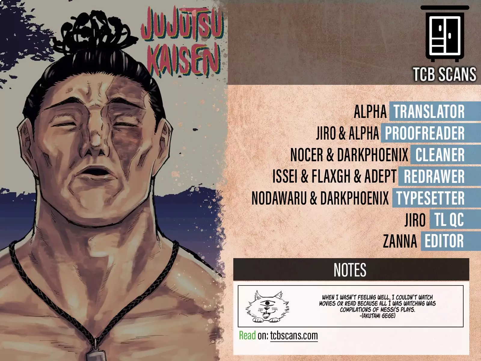 Jujutsu Kaisen, chapter 263, image 2