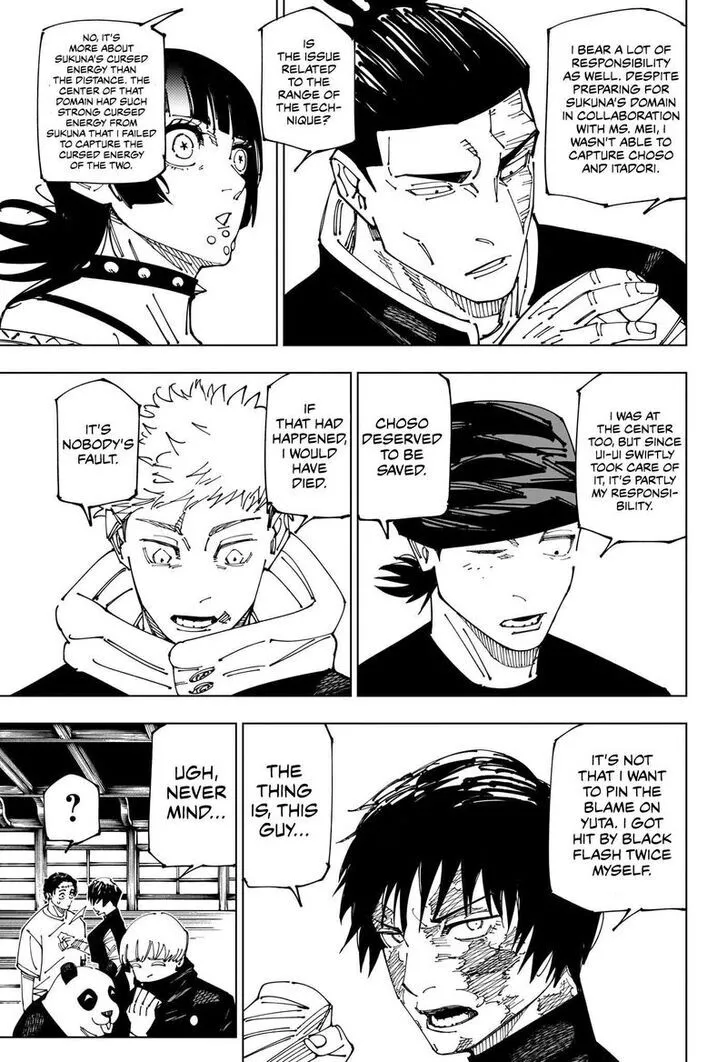 Jujutsu Kaisen, chapter 269, image 9
