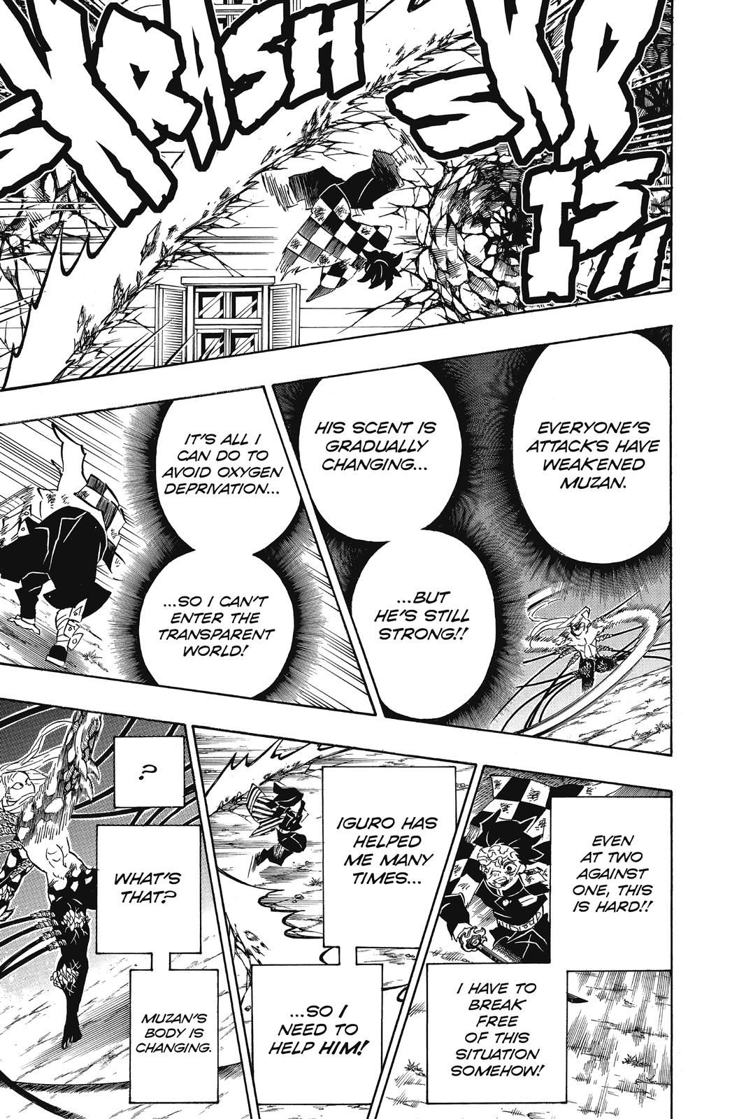 Demon Slayer: Kimetsu no Yaiba, chapter 194, image 17