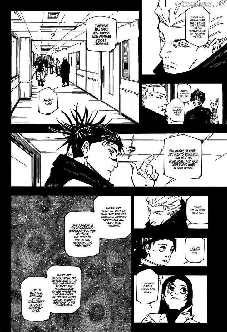 Jujutsu Kaisen, chapter 258, image 5