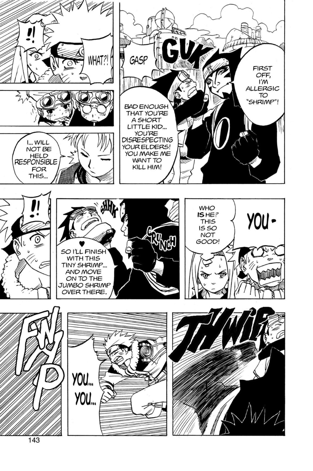 Naruto, chapter 35, page 3