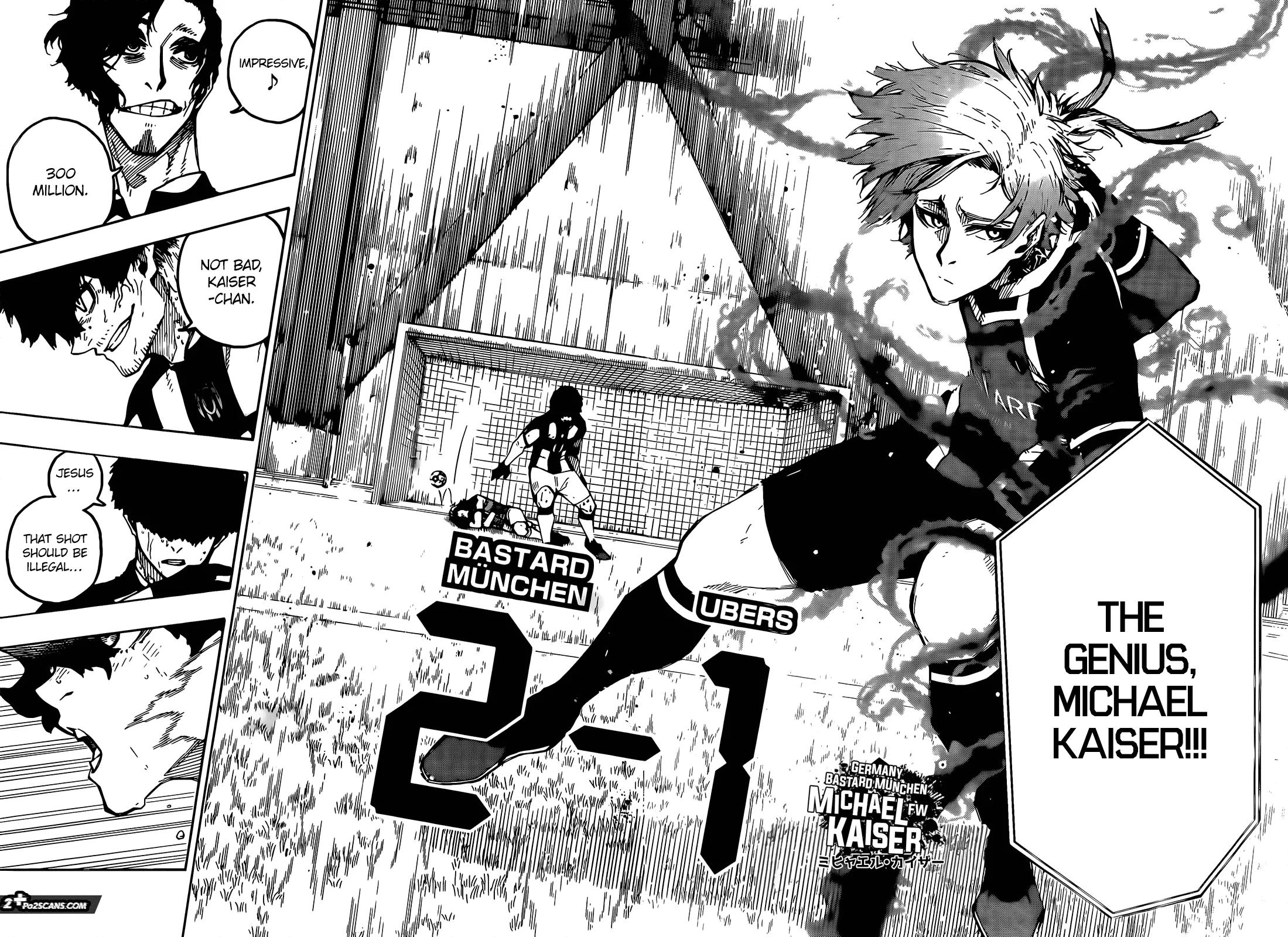 Blue Lock, chapter 221, image 3