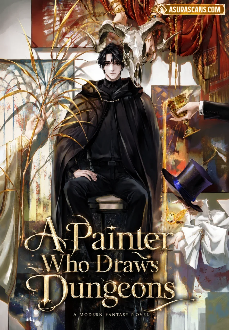 Cover artwork for A Painter Who Draws Dungeons