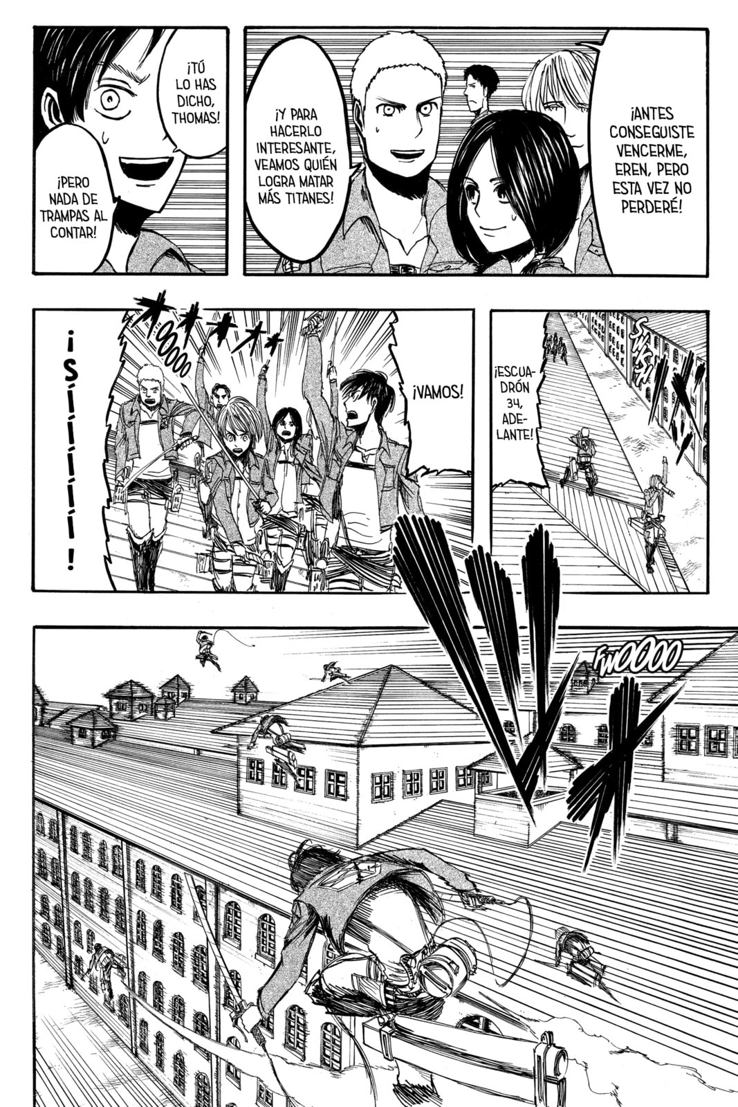 Attack on Titan, chapter 4, page 28