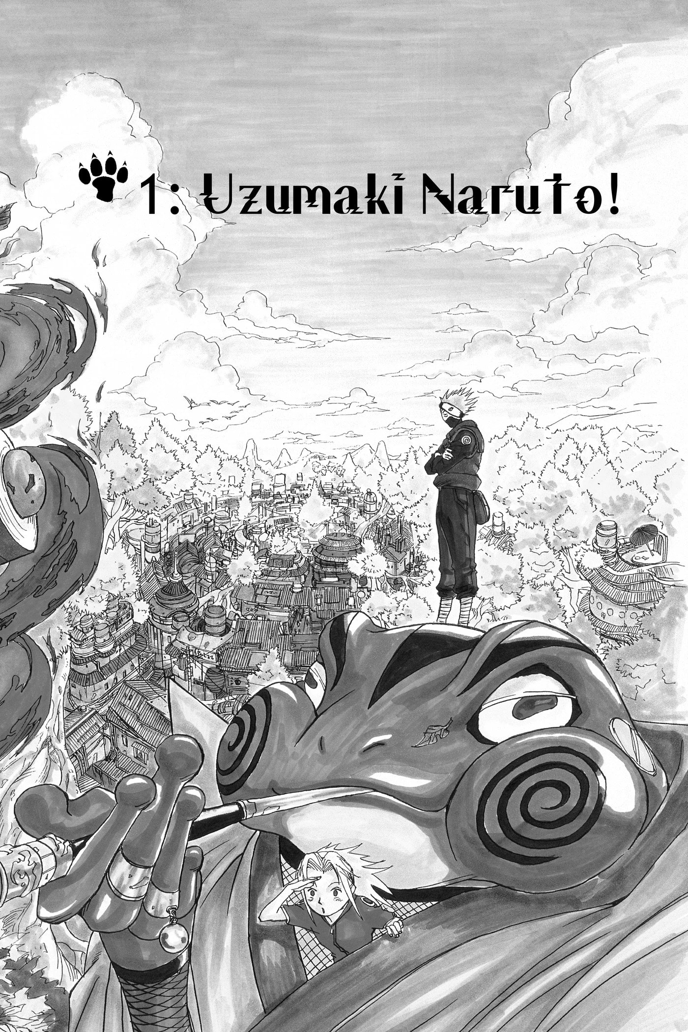 Naruto, chapter 1, page 2