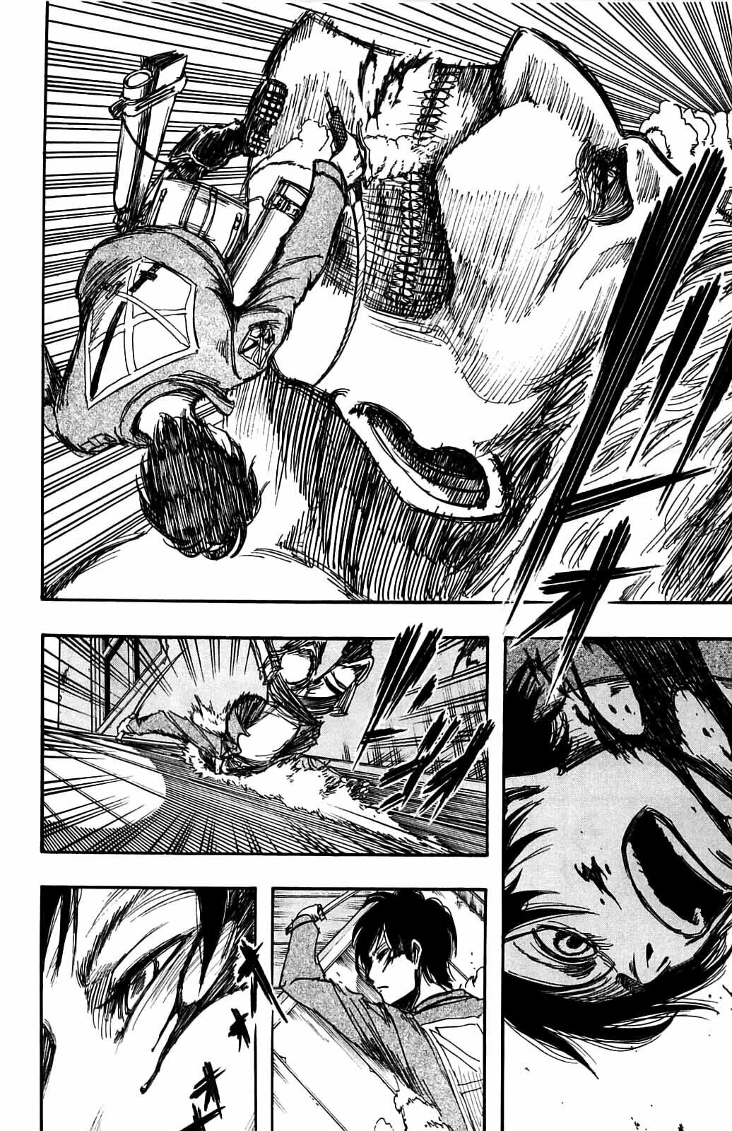 Attack on Titan, chapter 4, page 34