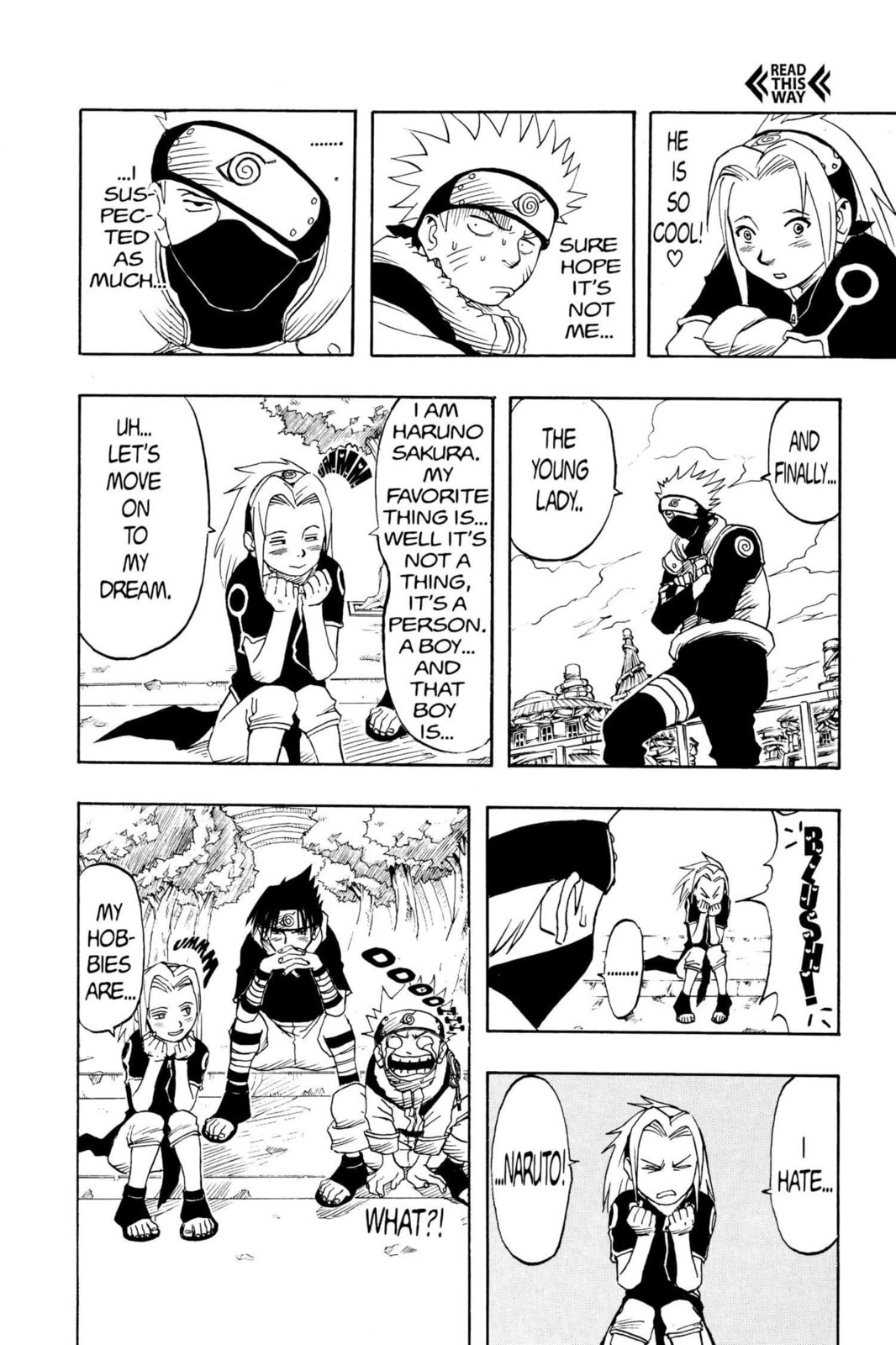 Naruto, chapter 4, page 8