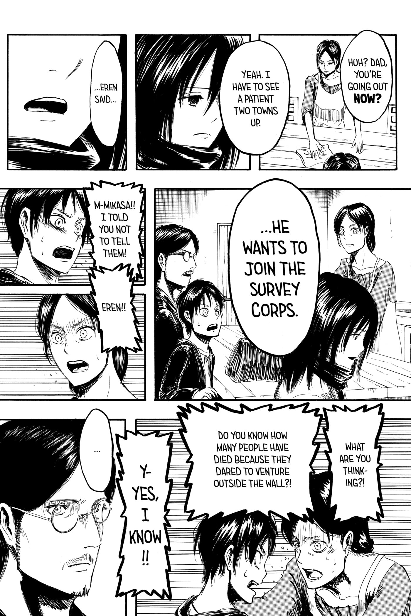 Attack on Titan, chapter 1, page 37